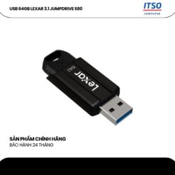 USB 64GB Lexar 3.1 JumpDrive S80 chính hãng