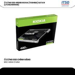 Ổ cứng SSD 480GB KIOXIA (TOSHIBA) SATA III (LTC10Z480GG8) chính hãng