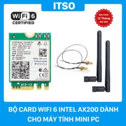 Bộ Card Wifi 6 Intel AX200 Dành Cho Mini PC