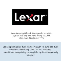 Hộp Đựng Ổ Cứng 2.5" SSD Box Lexar E100 (LPAE100- RNBNG)