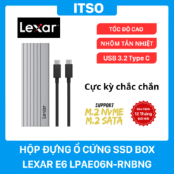 Hộp Đựng Ổ Cứng SSD BOX Lexar E6 LPAE06N - RNBNG