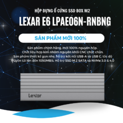 Hộp Đựng Ổ Cứng SSD BOX Lexar E6 LPAE06N - RNBNG