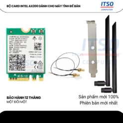 Bộ card WIFI 6E Intel AX210 M.2 dành cho PC