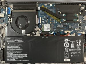 Thay card WIFI cho Laptop Acer Swift 3 SF314 57 52GB