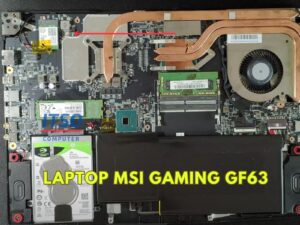Thay card WIFI cho Laptop MSI Gaming GF63
