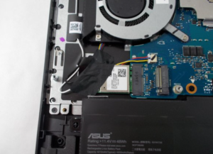 Thay card WIFI cho laptop ASUS TUF FX505