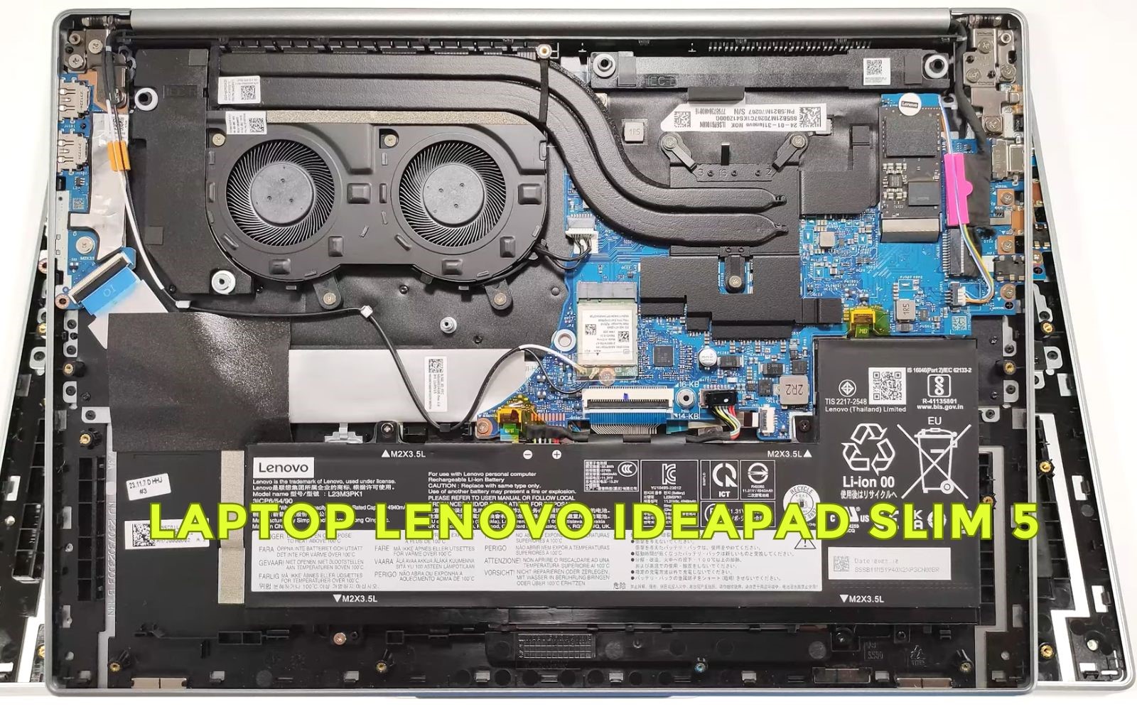 Thay card WIFI cho laptop Lenovo Ideapad Slim 5 14IAH8 