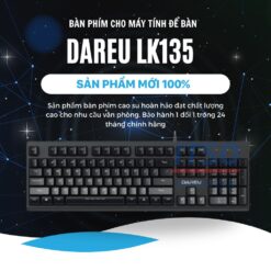 Bàn Phím Có Dây DareU LK135 Chính Hãng 1 bàn phím có dây dareu lk135