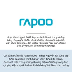 Bàn phím có dây Rapoo NK1900 chính hãng