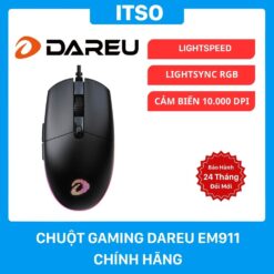 Chuột Gaming DareU EM911 Chính Hãng (Đen)