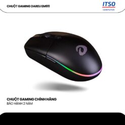 Chuột Gaming DareU EM911 Chính Hãng (Đen)