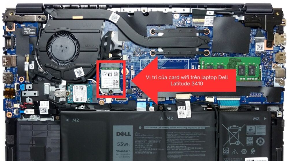 Nâng cấp card WIFI cho Laptop Dell Latitude 3410 và Latitude 3510 1 Nâng cấp card WIFI cho Laptop Dell Latitude 3410 và Latitude 3510