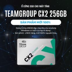 Ổ cứng SSD TeamGroup CX2 256GB SATA 3 chính hãng