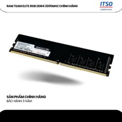 Ram máy tính Team Elite 8GB DDR4 3200MHz chính hãng