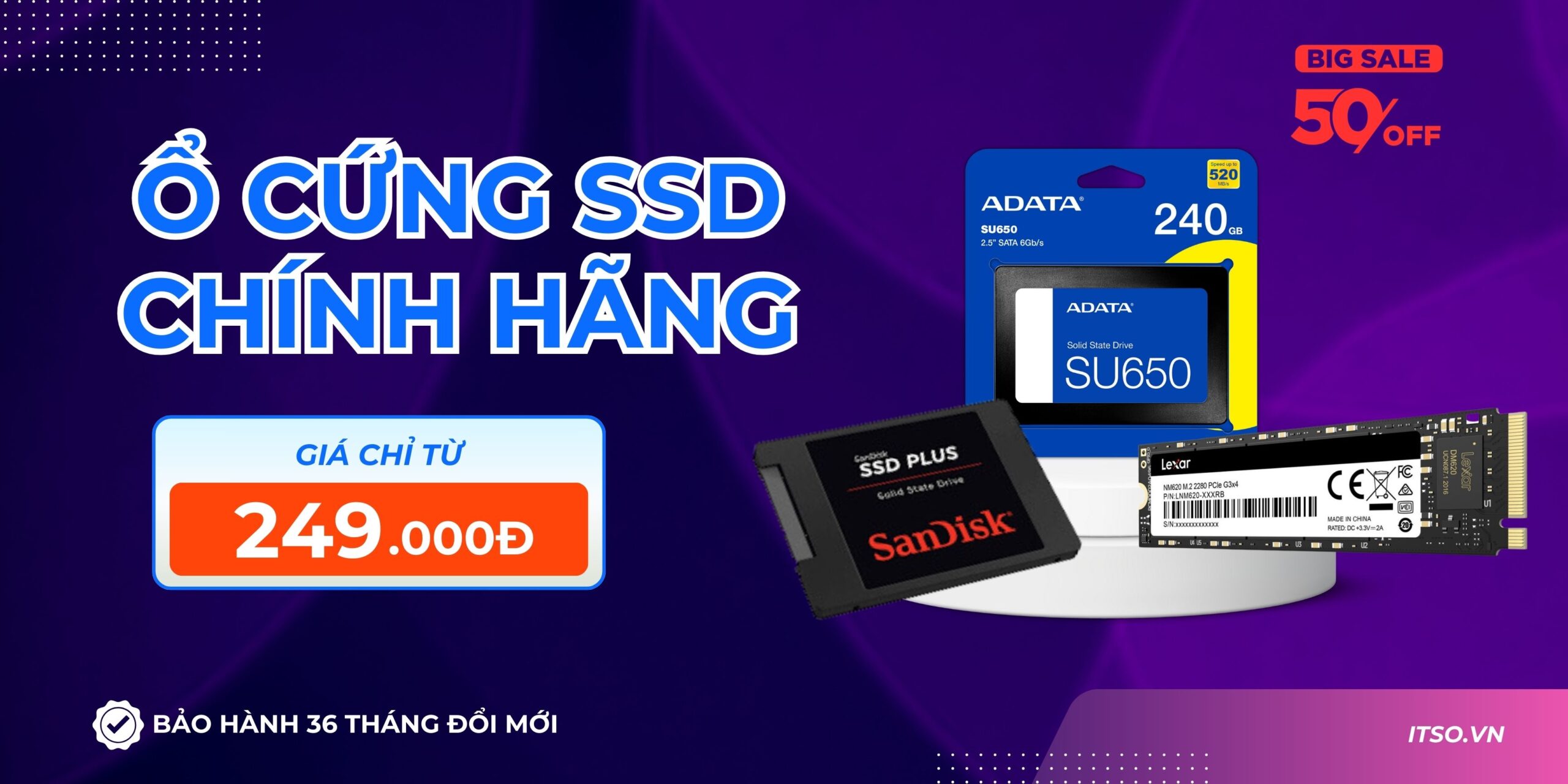Ổ cứng SSD chính hãng