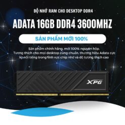 Ram Desktop Adata XPG Gammix D35 Black 16GB DDR4 3200Mhz Chính Hãng
