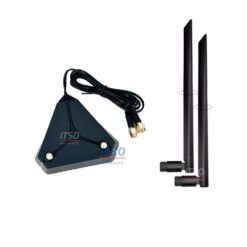 Bộ anten kèm đế dành cho card WIFI Bluetooth - Dây 1.2m