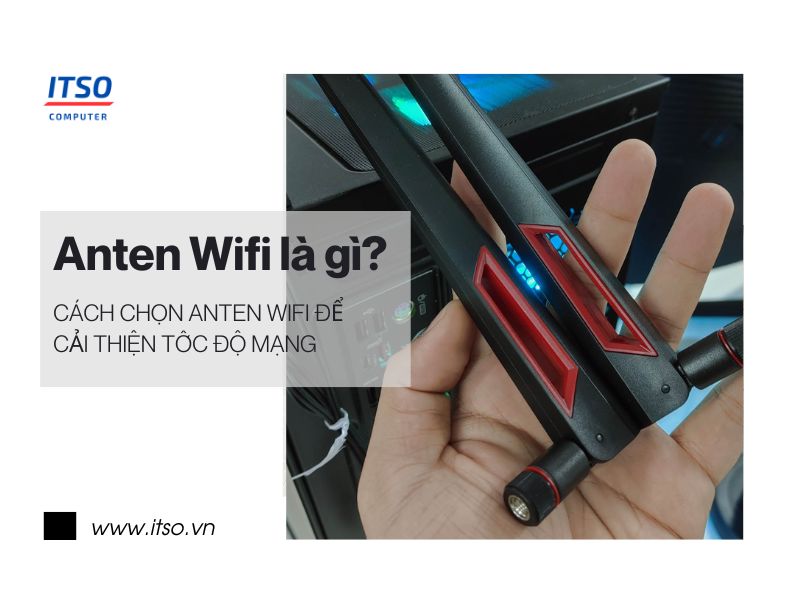 Anten Wifi là gì? Cách chọn anten wifi để cải thiện tốc độ mạng
