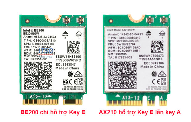 Lưu Ý Khi Nâng Cấp Card WiFi 7 Intel BE200