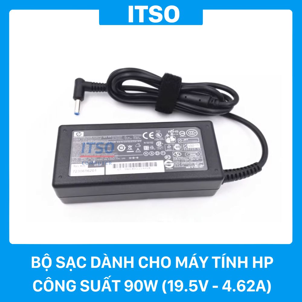Bộ Sạc Dành Cho Máy Tính HP Công Suất 90W (19.5V - 4.62A) 7 Bộ Sạc Dành Cho Máy Tính HP Công Suất 90W (19.5V - 4.62A)