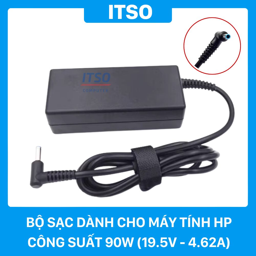 Bộ Sạc Dành Cho Máy Tính HP Công Suất 90W (19.5V - 4.62A) 6 Bộ Sạc Dành Cho Máy Tính HP Công Suất 90W (19.5V - 4.62A)