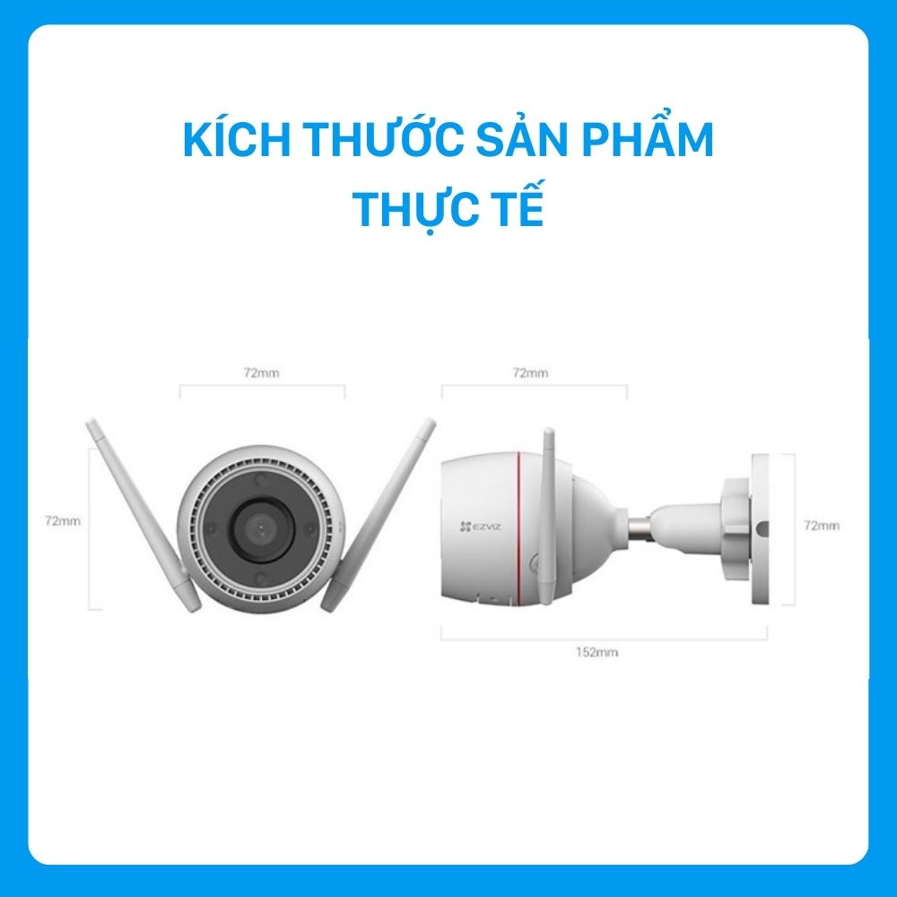 Camera Wifi Ezviz 3.0mp C3TN 2K Chính Hãng 6 Camera Wifi Ezviz 3.0mp C3TN 2K chính hãng