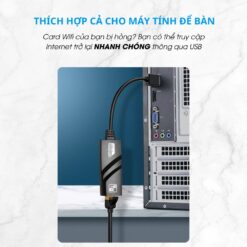 Cáp USB 3.0 ra LAN 1GB Dành Cho Máy Tính 3 Cáp USB 3.0 ra LAN 1GB