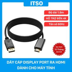 Dây cáp Display Port ra HDMI Dành Cho Máy Tính