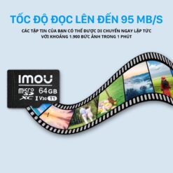 Thẻ Nhớ MicroSD 64GB Imou Class10 chuyên Camera chính hãng