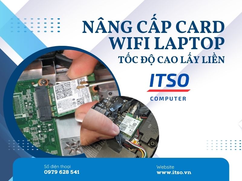 Nâng cấp Card wifi laptop tốc độ cao lấy liền 