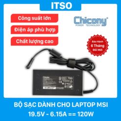 Bộ Sạc Dành Cho Laptop MSI 19.5V - 6.15A == 120W