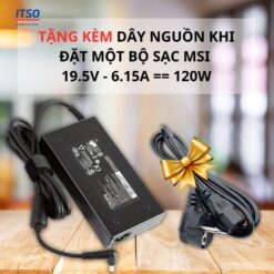 Bộ sạc dành cho laptop MSI 19.5V - 6.15A == 120W