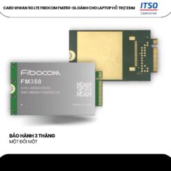 Card WWAN 5G LTE Fibocom FM350-GL dành cho laptop hỗ trợ ESIM