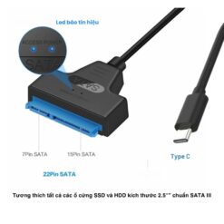 Chi tiết về Cáp Chuyển Đổi Ổ Cứng HDD/SSD 2.5