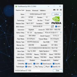 Card màn hình Gigabyte GT 1030 Low Profile (2GB GDDR5, 64-bit, DVI+HDMI)
