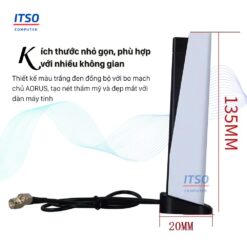 Anten Gigabyte Aorus Zin Theo Main (Form Trắng)
