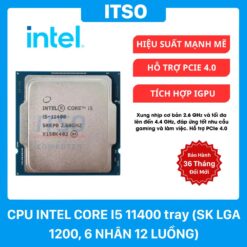 Bộ xử lý CPU Intel Core I3-10100F Tray (3.6GHz turbo up to 4.3Ghz, 4 nhân 8 luồng, 6MB Cache, 65W) – Socket Intel LGA 1200