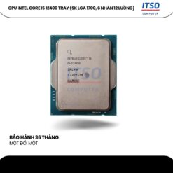 Bộ xử lý CPU Intel Core I5-12400 Tray (Upto 4.4Ghz, 6 nhân 12 luồng, 18MB Cache, 65W) – Socket Intel LGA 1700) 2 Bộ xử lý CPU Intel Core I5-12400 Tray (Upto 4.4Ghz, 6 nhân 12 luồng, 18MB Cache, 65W) – Socket Intel LGA 1700)