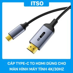 cáp type c to hdmi 4k/30hz