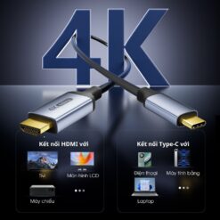 cáp type c to hdmi 4k/30hz