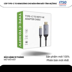 cáp type c to hdmi 4k/30hz