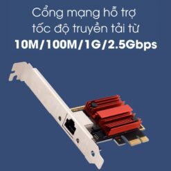 Card Mạng LAN 2.5Gbps Cổng PCI Express Network PCI-E (RTL8125)