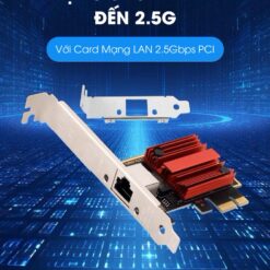 Card Mạng LAN 2.5Gbps Cổng PCI Express Network PCI-E (RTL8125)