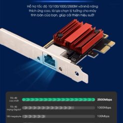 Card Mạng LAN 2.5Gbps Cổng PCI Express Network PCI-E (RTL8125)