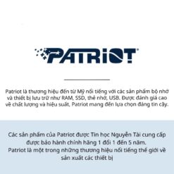 Thẻ nhớ 64GB Patriot V30 Class 10 cho camera chính hãng