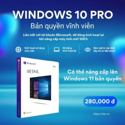 Bản quyền Windows 11 Pro (Liên kết với Mainboard)