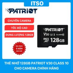 Thẻ nhớ 128GB Patriot V30 Class 10 cho camera chính hãng