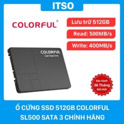 Ổ cứng SSD 512GB Colorful SL500 SATA 3 chính hãng