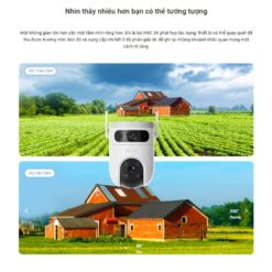 Camera WiFi EZVIZ H9C 10.0MP Dual 3K (5MP + 5MP)
