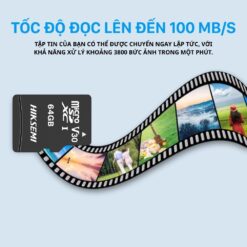 Thẻ nhớ 64GB HIKSEMI HS-TF-D1 cho camera chính hãng